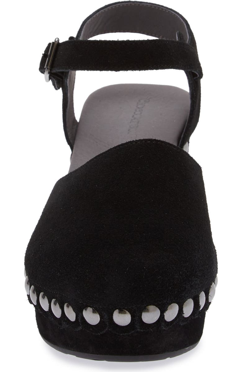 Chocolat Blu Garvey Platform Clog, Alternate, color, Black Suede