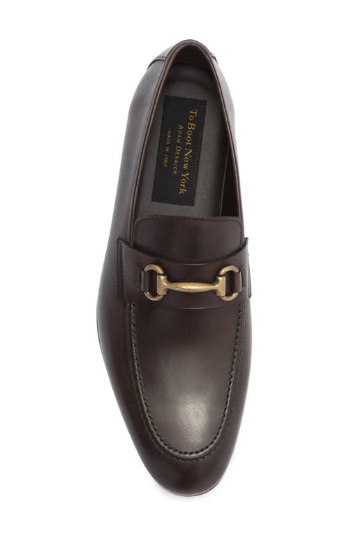 To Boot New York Berkshire Apron Toe Bit Loafer In Burgundy