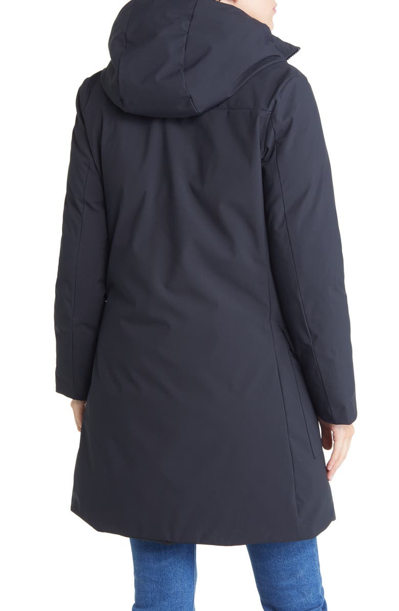 Save The Duck Shani Faux Fur Lined Waterproof Recycled Polyester Parka, Alternate, color, 