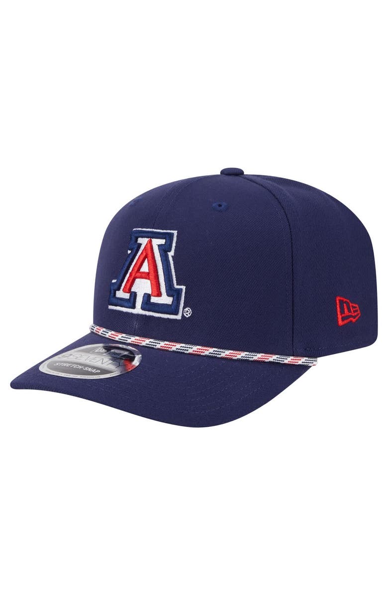 New Era Men's New Era Navy Arizona Wildcats Game Day Multi-Rope 9SEVENTY Stretch-Snap Hat, Main, color, Navy