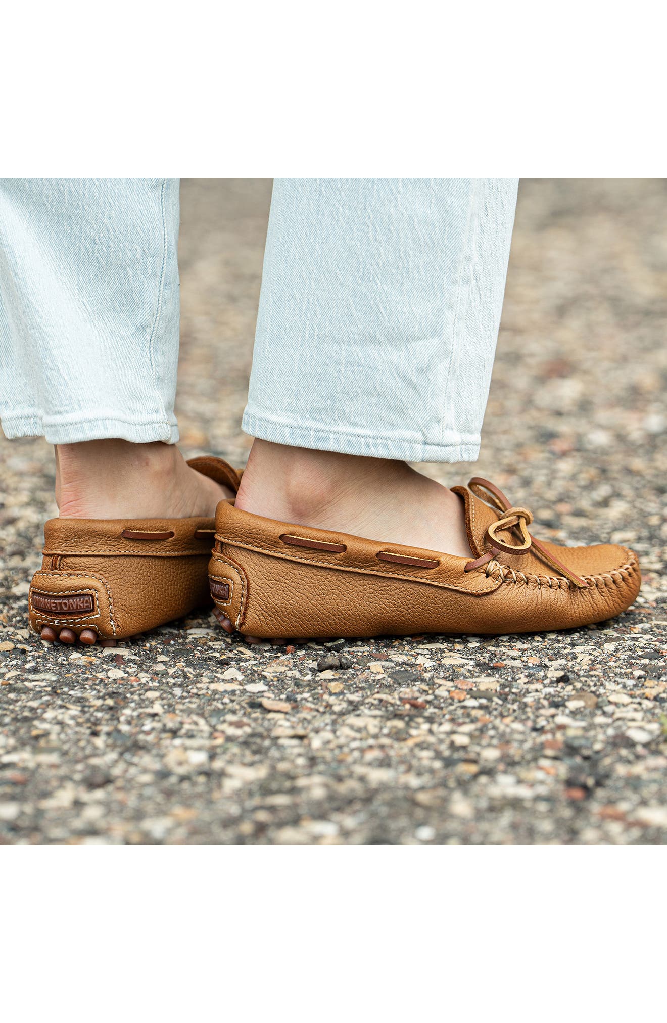 Classic Driving Shoe, Alternate, color, NATURAL