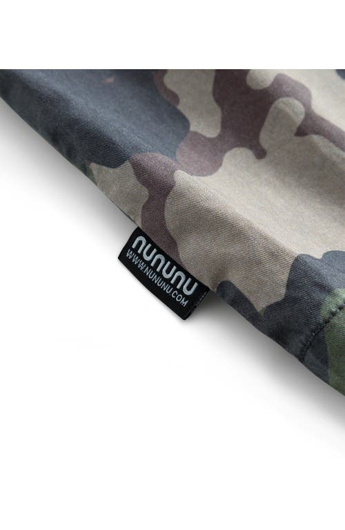 Nununu Kids' Camo Cotton Drawstring Shorts In Camouflage