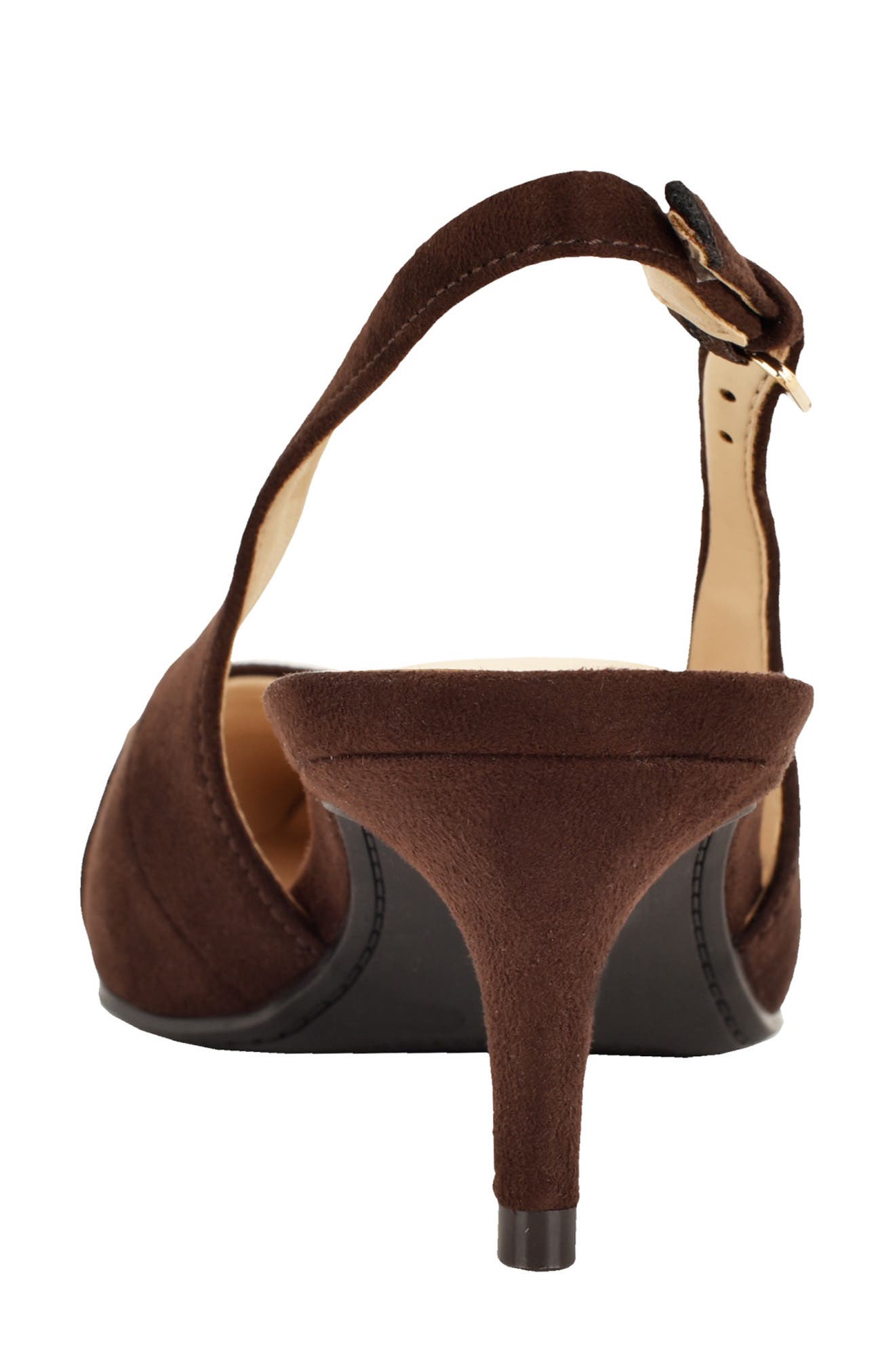 Totale Slingback Pointed Toe Pump, Alternate, color, COCOA BROWN