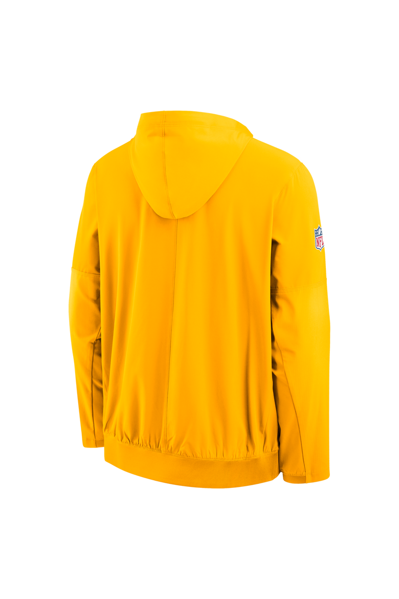 Men's Nike Gold Pittsburgh Steelers Sideline Broken Rules Alternate Anorak Half-Zip Hooded Jacket, Alternate, color, Gold