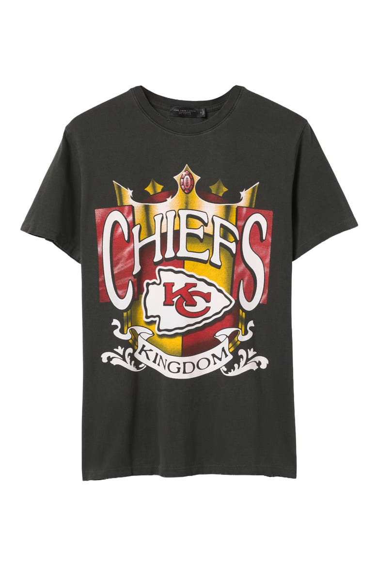 Kansas City Chiefs Kingdom Cotton Graphic T-Shirt, Main, color, TRUE BLACK