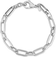 SPHERA MILANO Paperclip Link Bracelet