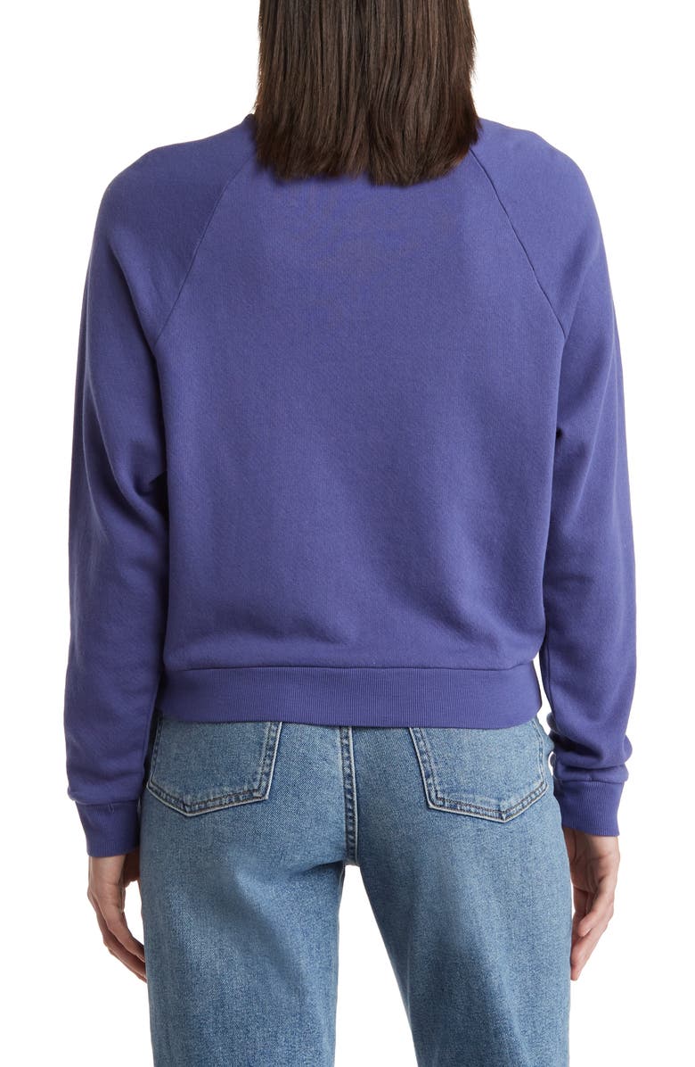 Marine Layer Washed French Terry Graphic Sweatshirt, Alternate, color, 