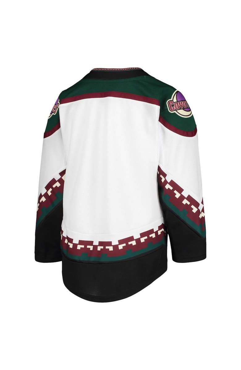 Outerstuff Youth White Arizona Coyotes Away Premier Team Jersey, Alternate, color, 