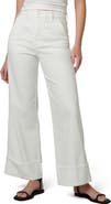Joe's The Trixie Cuff High Waist Wide Leg Trouser Jeans
