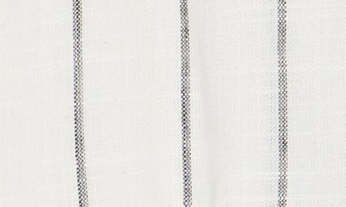 Love By Design April V-neck Vest In Gardenia/black Stripe