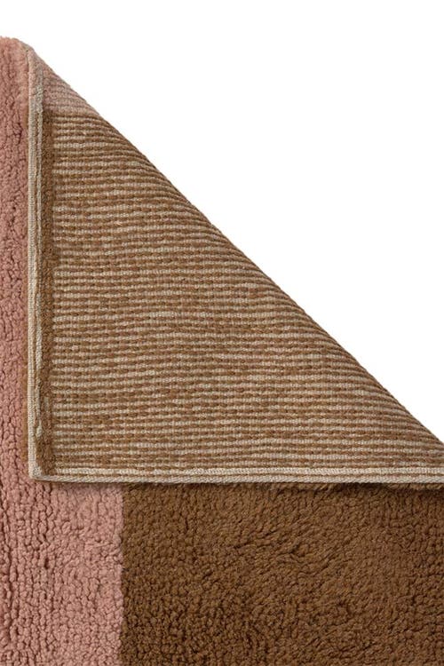 Lorena Canals Wool Runner Rug Chroma Spiced Coral In Multi