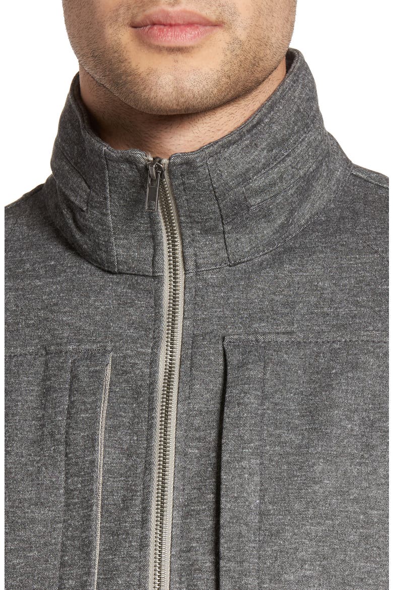 Zip Jacket, Alternate, color, GREY