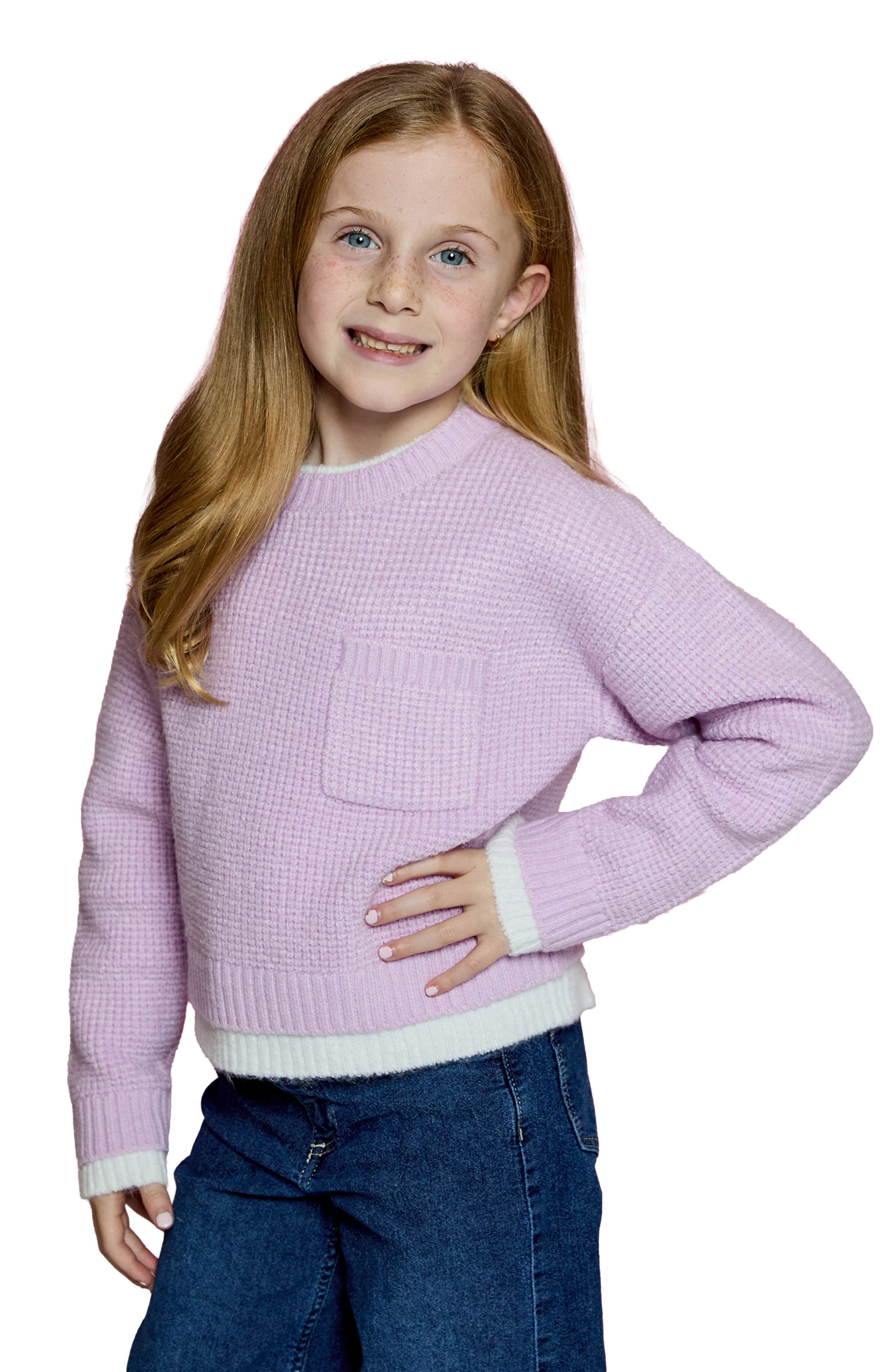 Kids' Pocket Pullover Sweater