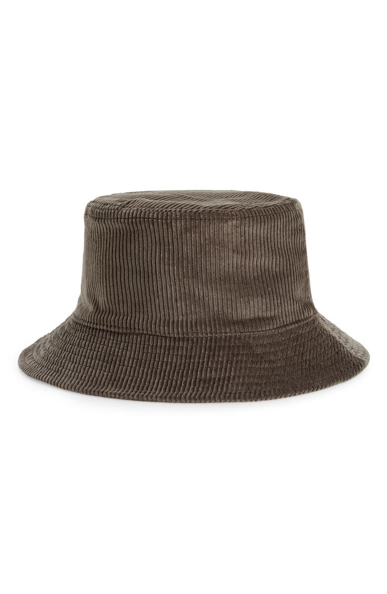 Madewell Reversible Short Brim Bucket Hat, Main, color, 