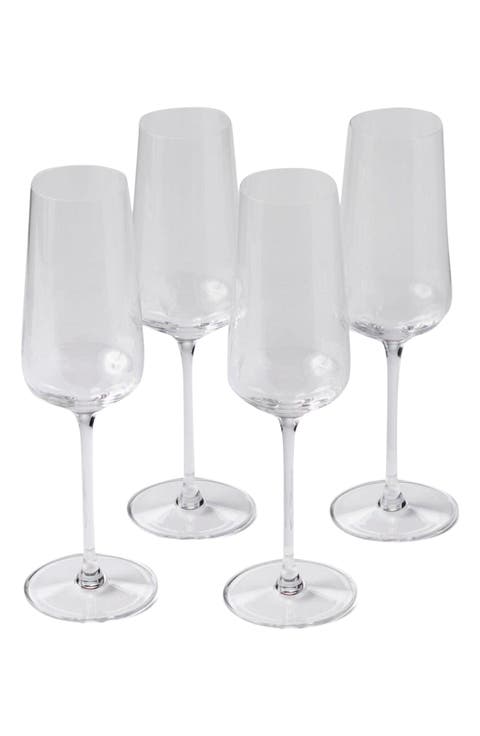 The Flute Set of 4 Glasses