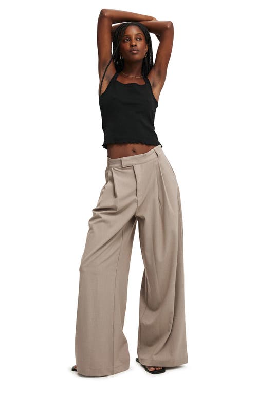 COTTON ON IZZY PLEATED SUITING PANT 