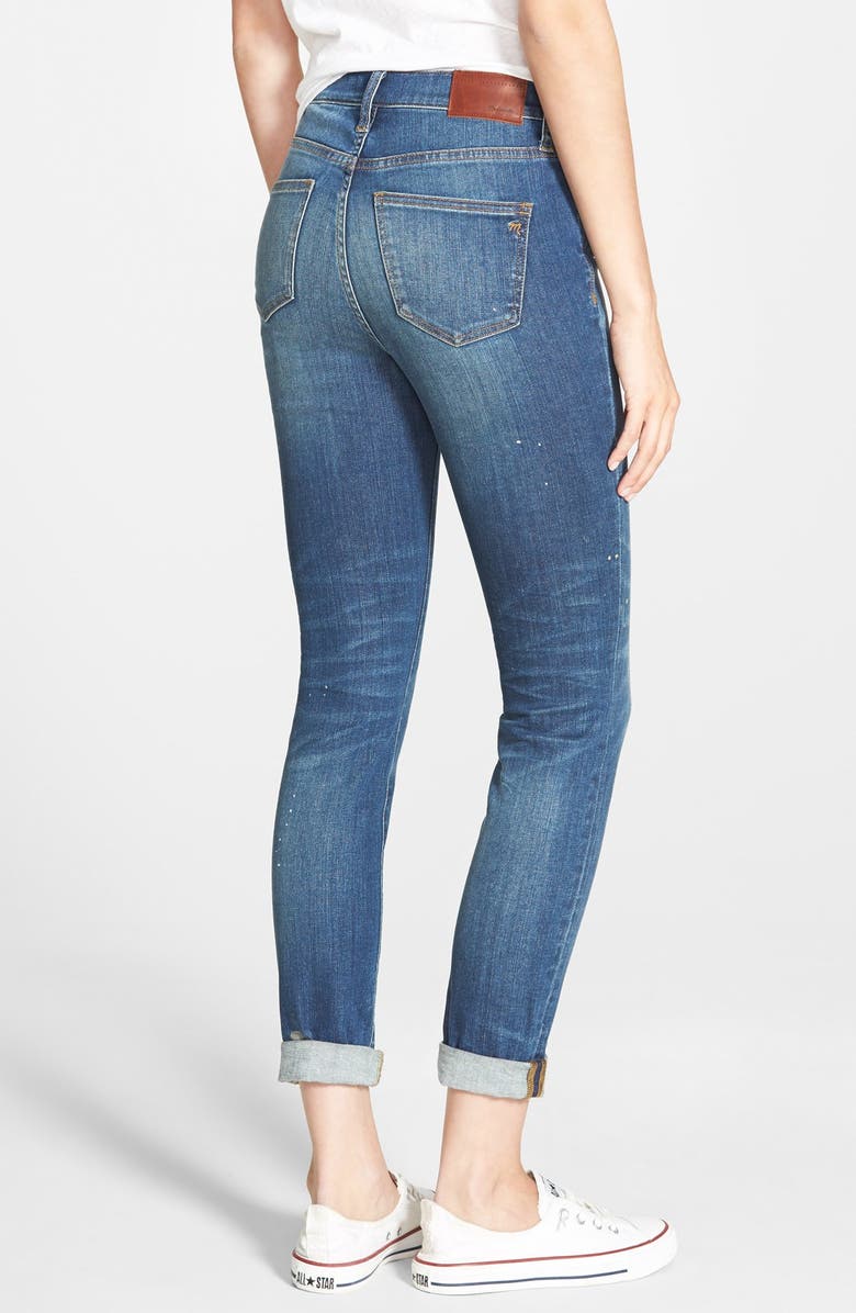 Madewell 'High Riser' Skinny Skinny Jeans, Alternate, color,