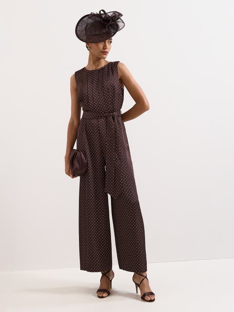 Janine Spot Jumpsuit