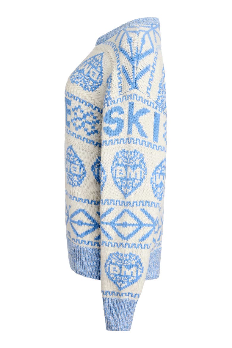 Après Bride Fair Isle Sweater, Alternate, color, Blue