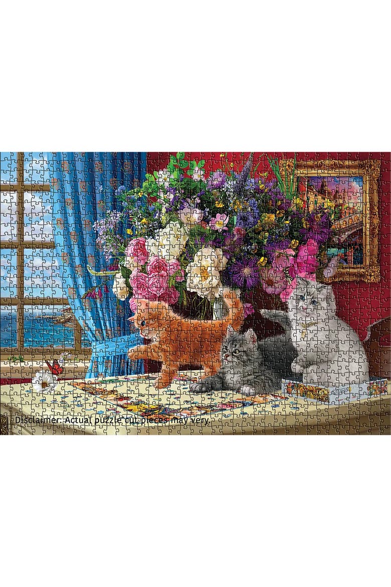 Puzzling Cats 1000 Piece Puzzle, Alternate, color, Multicolored