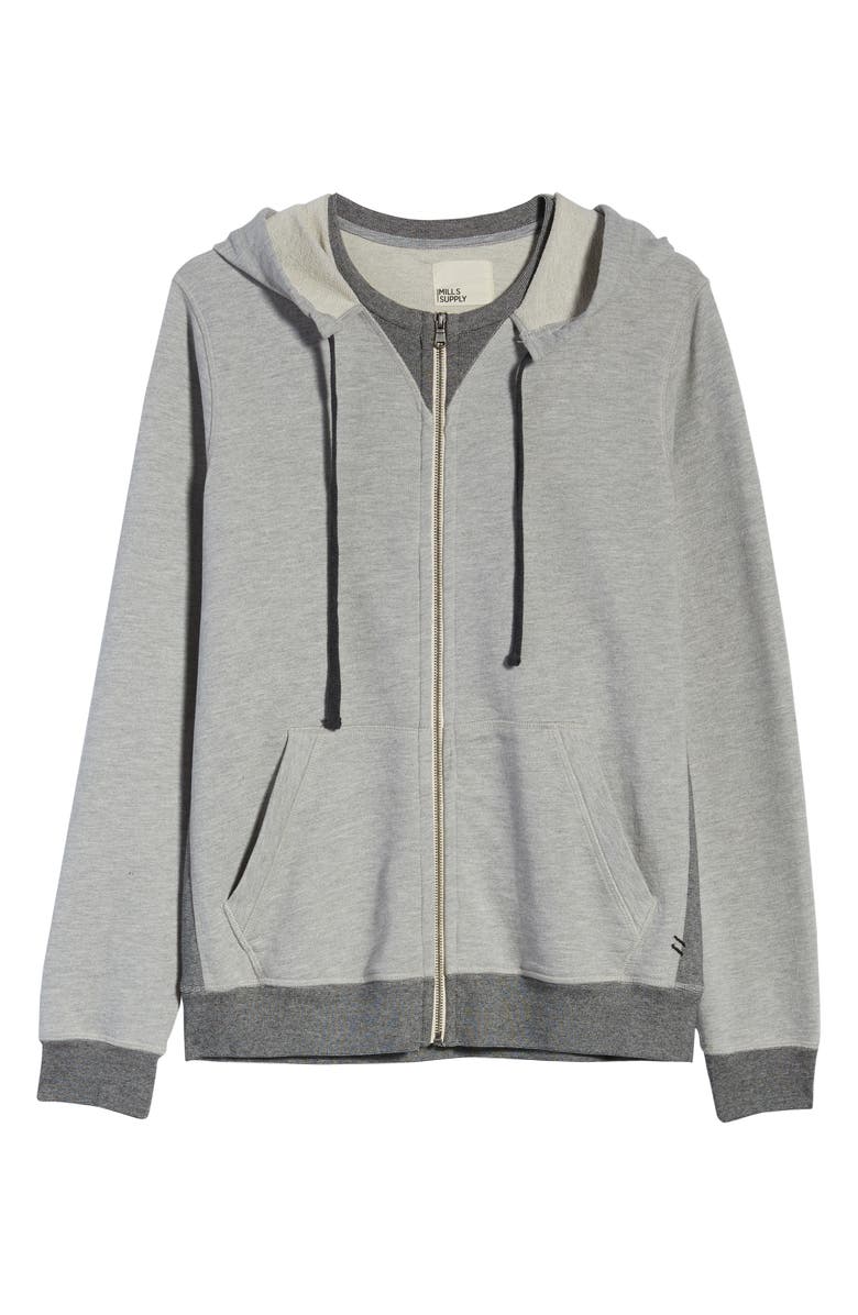 Mills Supply by Splendid Highland Zip Hoodie, Alternate, color,