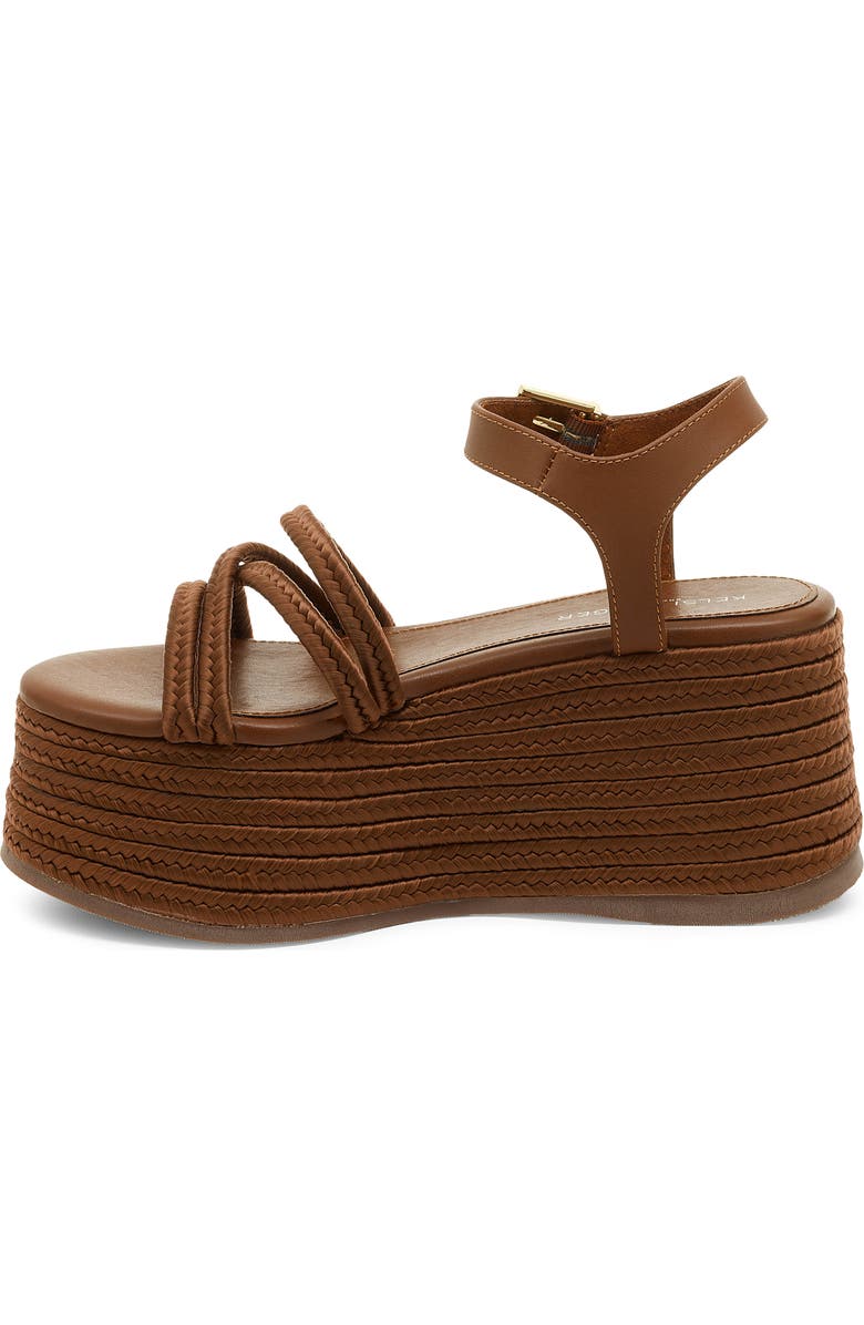 Kelsi Dagger Brooklyn Mend Platform Wedge Sandal, Alternate, color, Peanut