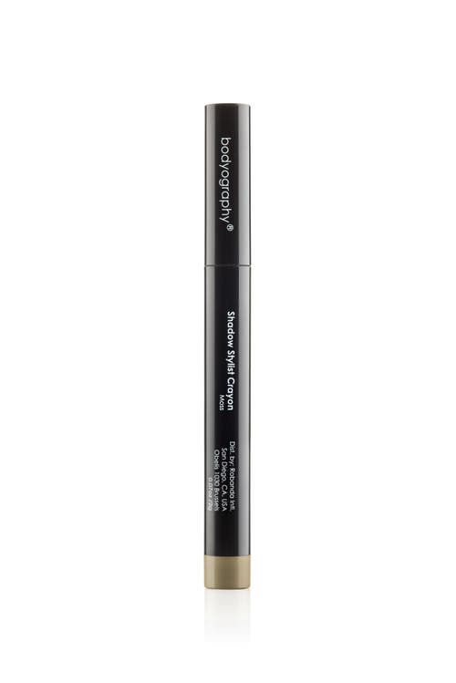 Bodyography Shadow Stylist Crayon Cobalt -metallic Royal Blue 0.07oz In Moss -metallic Khaki Green
