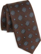 Nordstrom Luirisa Medallion Silk Tie