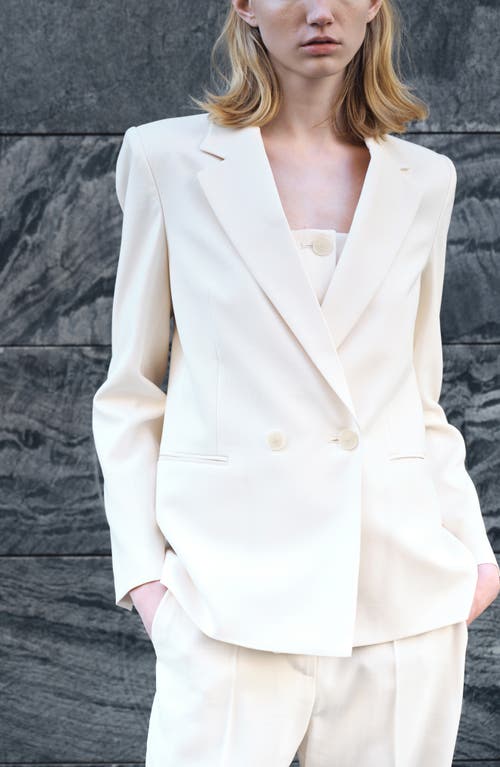 MANGO MANGO TEMPO DOUBLE BREASTED BLAZER