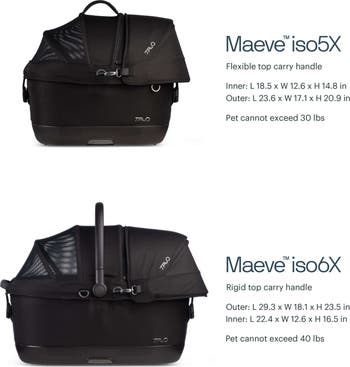 Maeve<sup>™</sup> iso6X Pet Car Seat