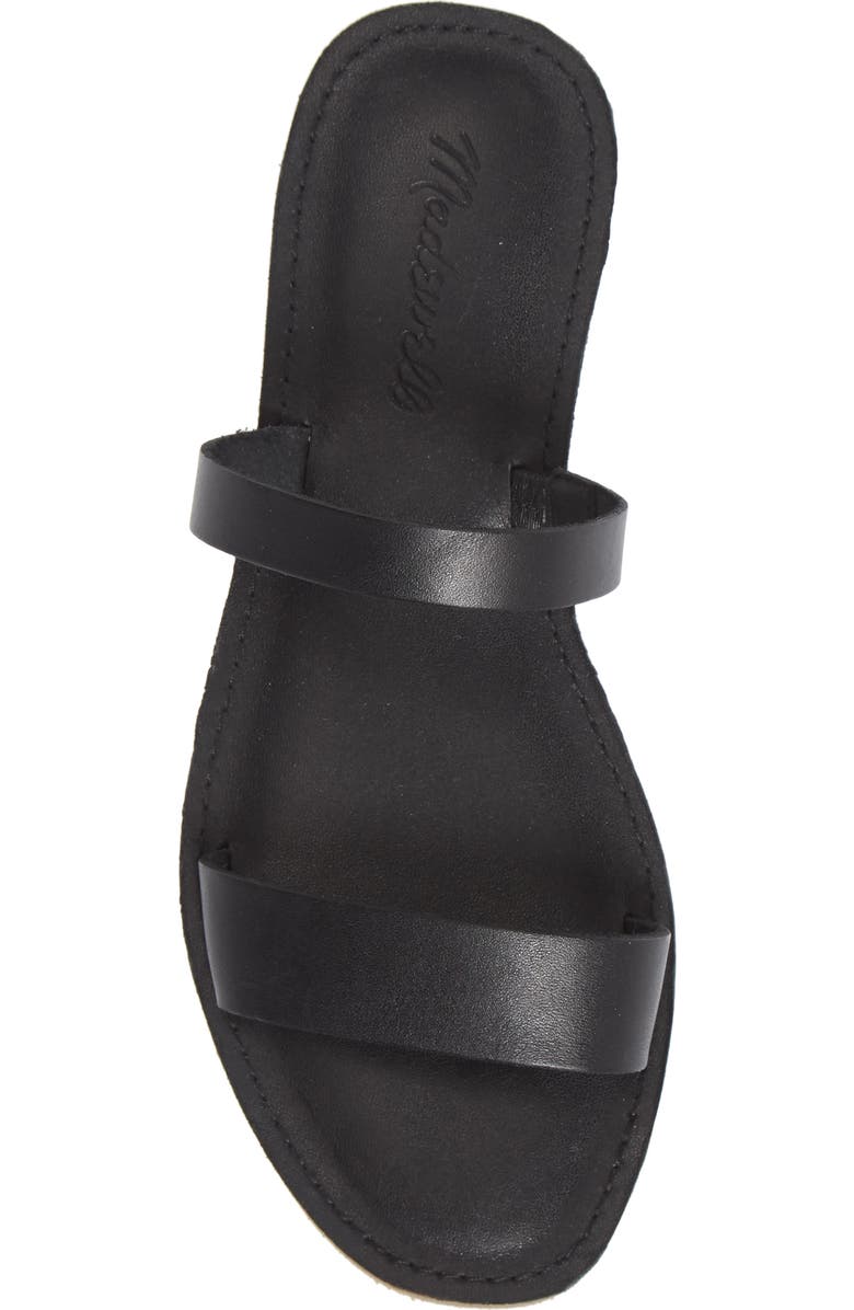 Madewell The Boardwalk Double-Strap Slide Sandal, Alternate, color,