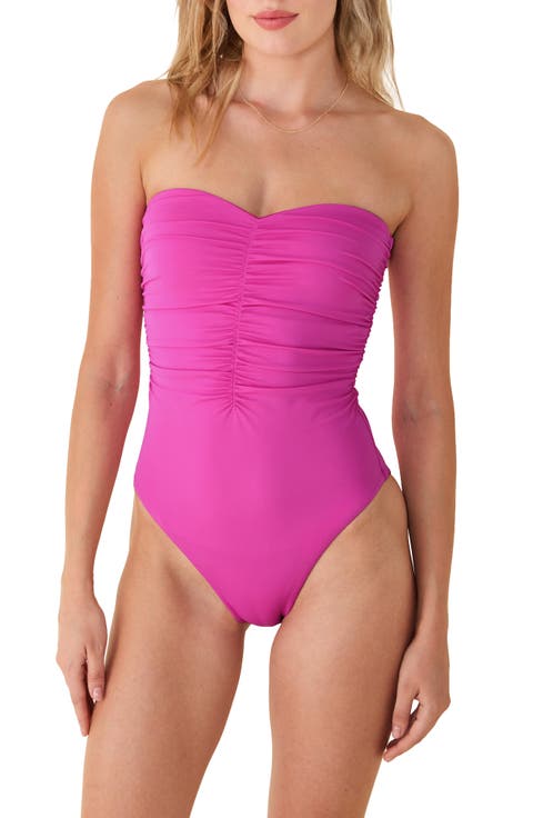 Pana Strapless One-Piece Swimsuit