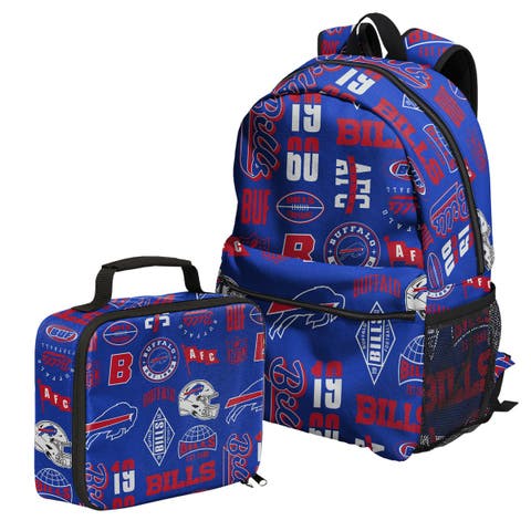 Buffalo Bills Backpack and Lunchbox Set