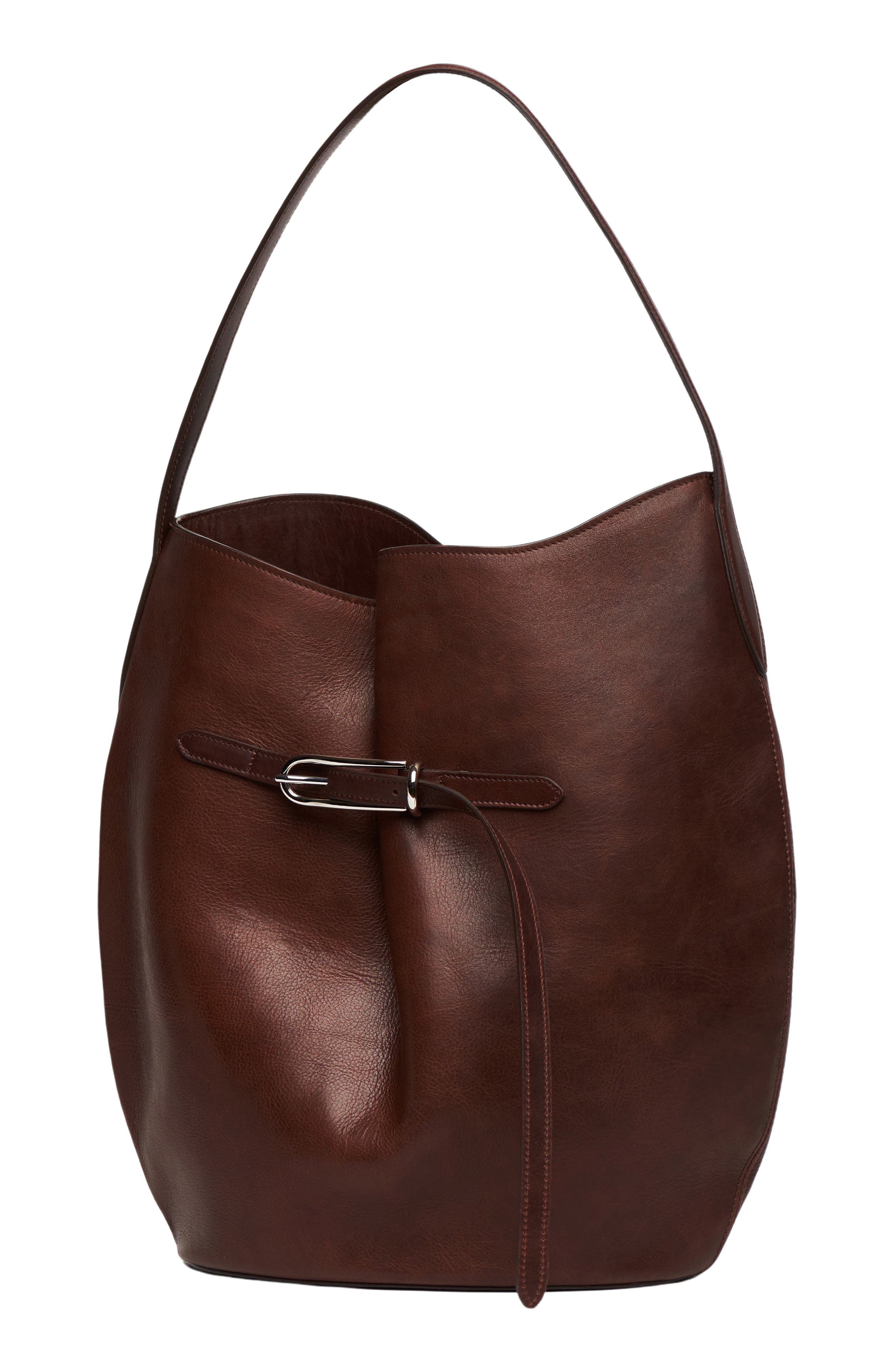 LIFFNER Large Belted Bucket Bag, Alternate, color, 