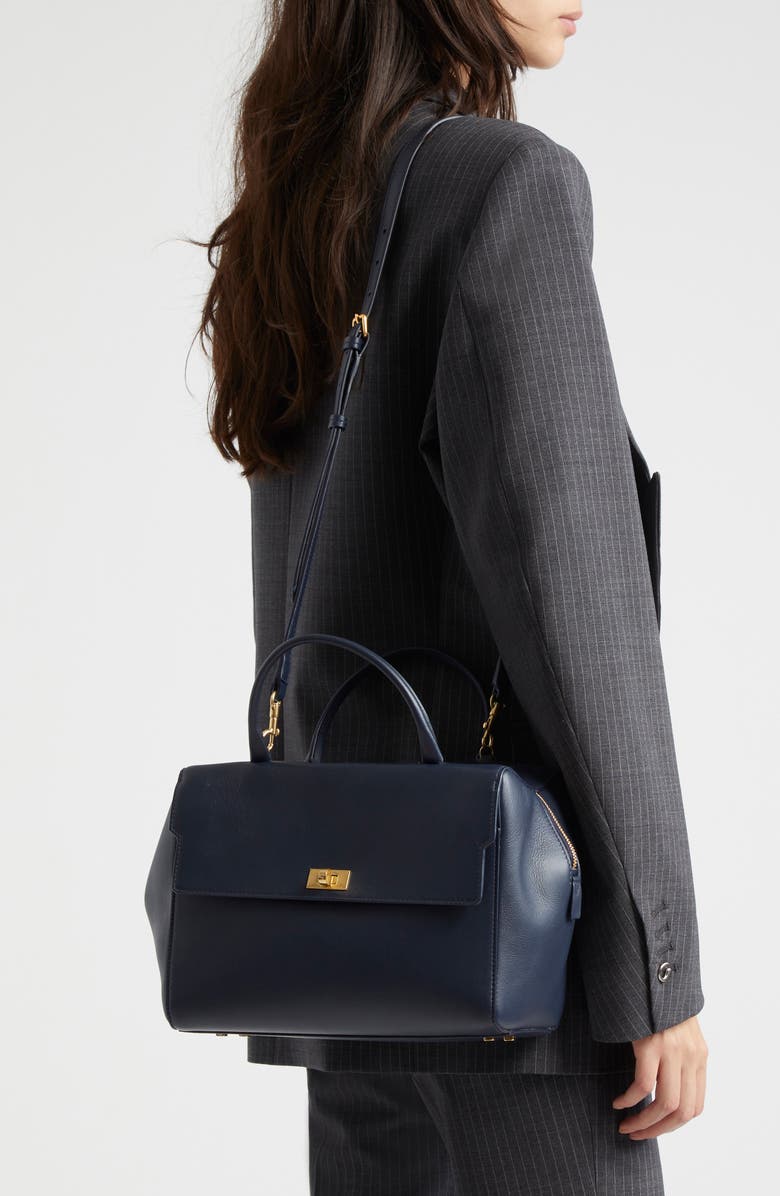 Anya Hindmarch Seaton Leather Handbag, Alternate, color,