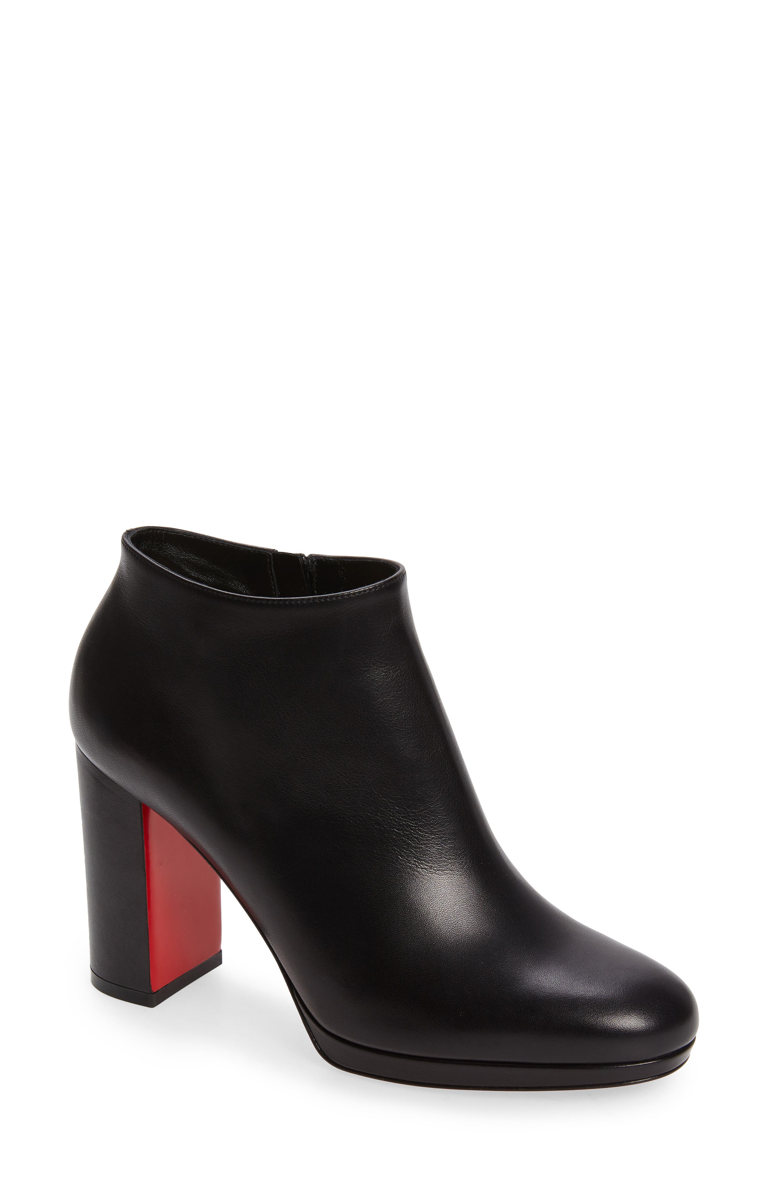 Christian Louboutin Pastuer Block Heel Bootie, Main, color, 