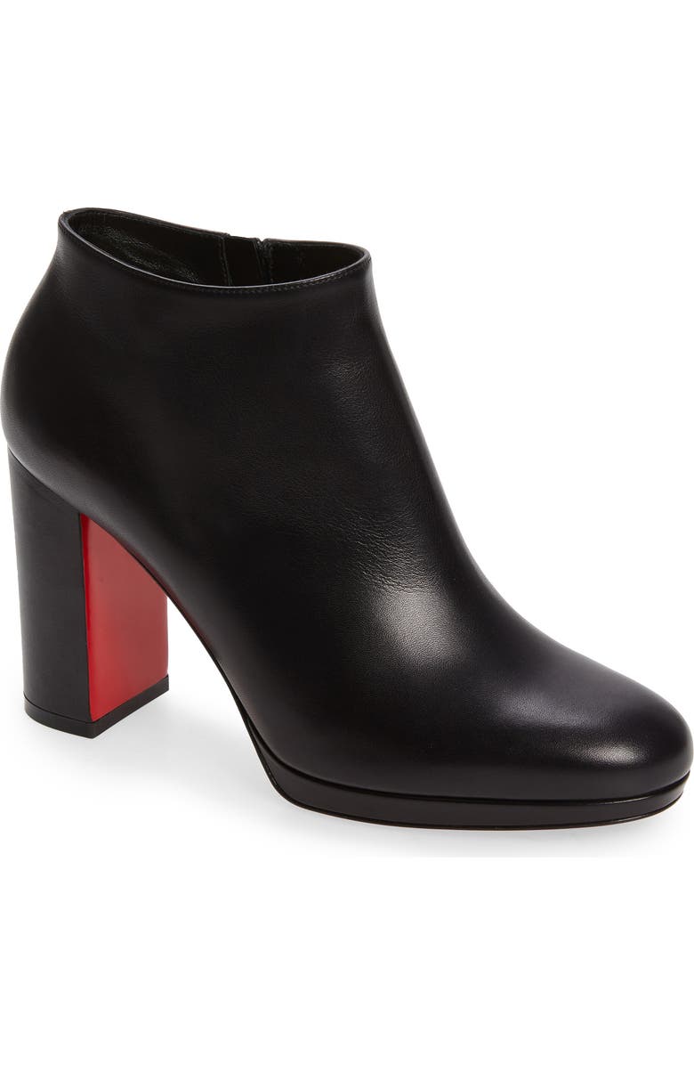 Christian Louboutin Pastuer Block Heel Bootie, Main, color,