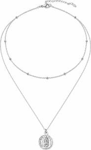 ARGENTO VIVO Guadalupe Double Layer Necklace