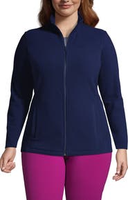 Lands' End Anyweather Fleece Full Zip Jacket