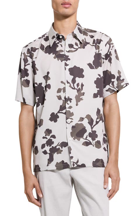 Irving Floral Short Sleeve Button-Up Shirt