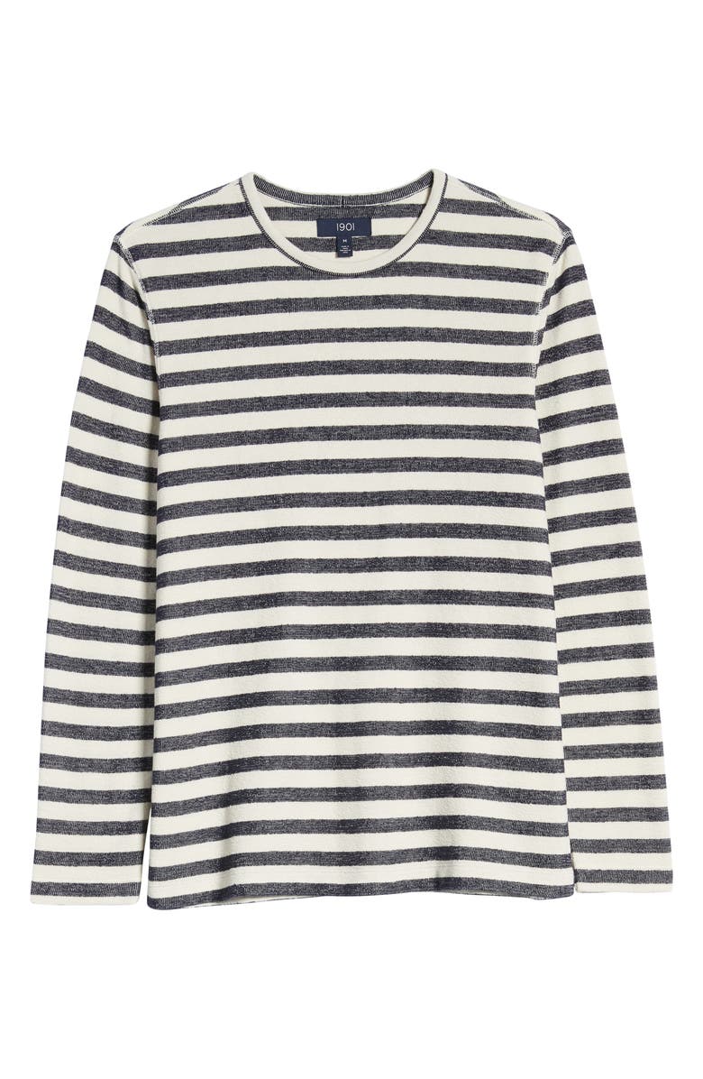 1901 Stripe Long Sleeve T-Shirt, Alternate, color, 