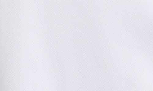 Open Edit Slim Fit Solid Cotton & Modal Button-up Shirt In White