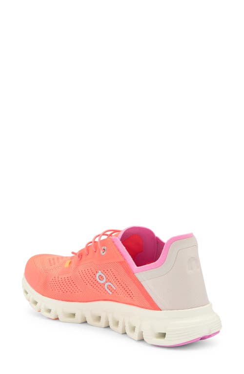 On Cloud 6 Coast Sneakers In Salm/pearl