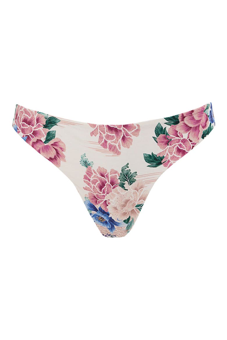 Ilu Ivy Reversible Bikini Bottoms, Alternate, color, WHITE