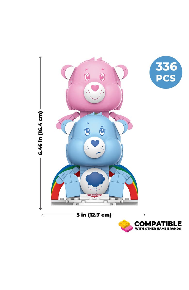 Brickcraft Care Bears Cheer Bear & Grumpy Bear Building Set, Alternate, color, Pink
