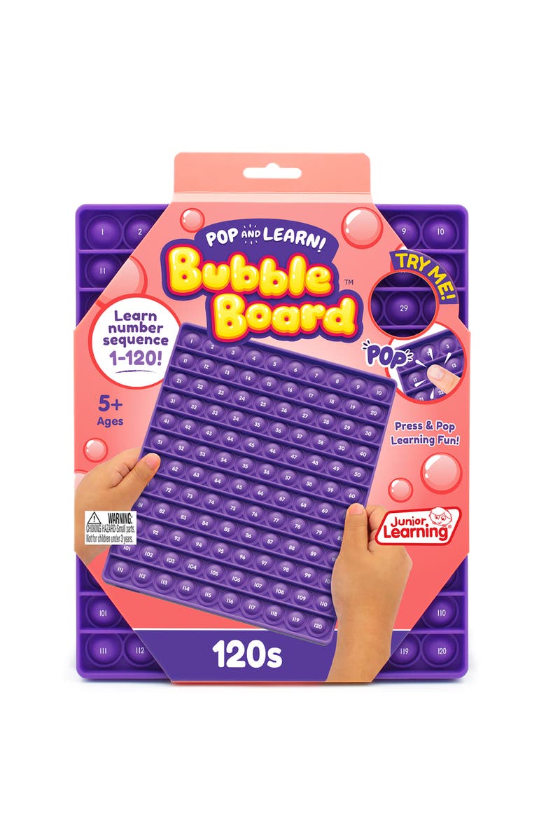 Pop & Learn Bubble Board 120s Bubble Board, Main, color, Multicolored