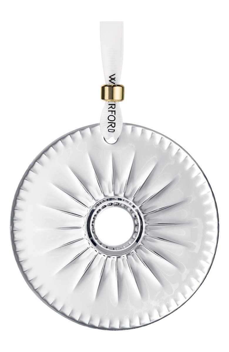 Waterford New Year Firework Disc Ornament, Alternate, color,