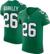 Nike Men's Nike Saquon Barkley Kelly Green Philadelphia Eagles Alternate  Vapor F.U.S.E. Elite Jersey