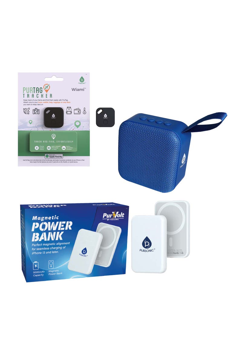 Travel Essentials Bundle Stay Connected, Secure, and Entertained on the Go!, Main, color, Multicolor