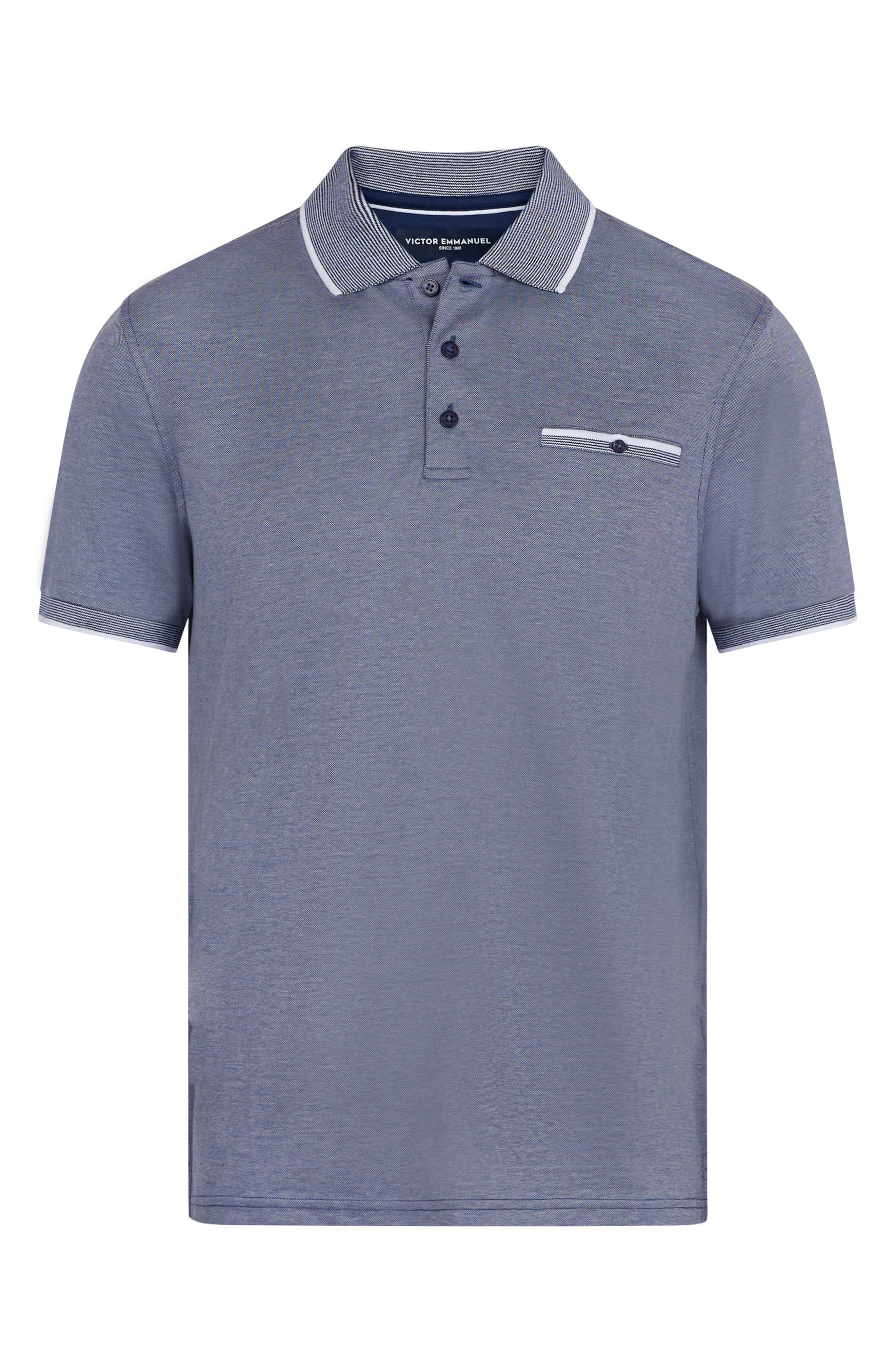 Victor Emmanuel Tipped Knit Polo (Men) | Nordstromrack